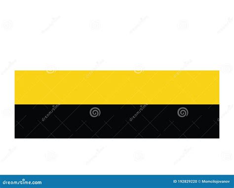 Flag of Perak State stock vector. Illustration of vector - 192829220