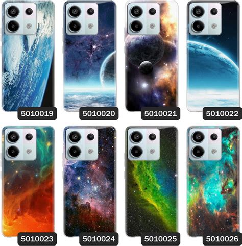 Caseofszu Etui Do Xiaomi Redmi Note 13 Pro 5G Kosmos Galaktyki Planety