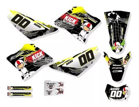 Kit de pegatinas Yamaha Xtz 125 Motorcycle Trail color estándar de la