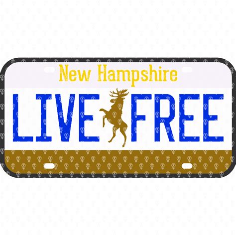 License Plate - New Hampshire - Makers Gonna Learn