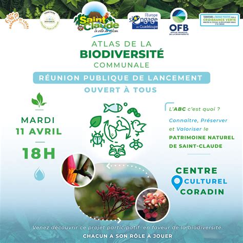 Atlas de Biodiversité Communale ABC de St Claude AN BA LOUP LA