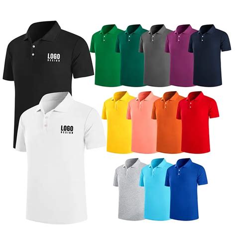 Customize Logo Fit Quick Dri Mens Golf Polyester Sublimation Shirts