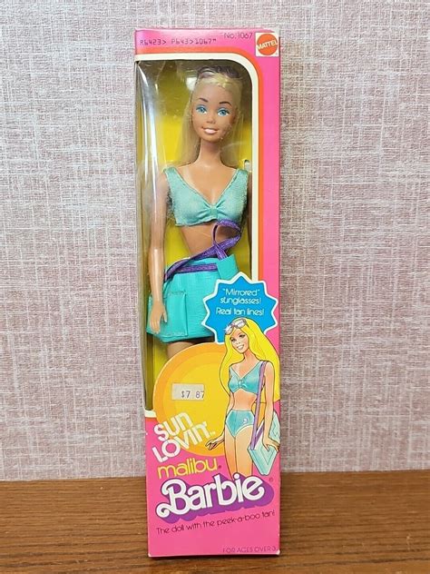 Barbie Sun Lovin Malibu Barbie With Peek A Boo Tan 1978 Mattel No 1067 Used Ebay