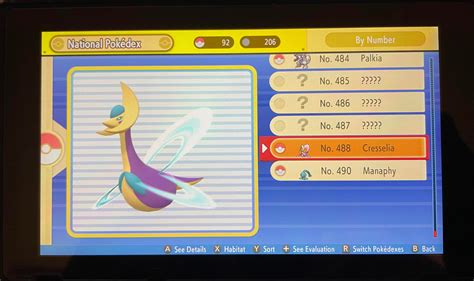 [Gen 8][BDSP] Shiny Cresselia!! : r/ShinyPokemon