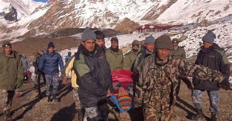 Himalayas Avalanche Kills At Least 20 With Dozens More Missing In Fierce Blizzard World News