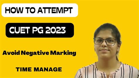 Cuet Pg Exam Attempt Ii Avoid Negative Marking Ll Chemistry