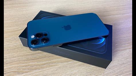 Unboxing De Liphone Pro Bleu Pacifique Avant Sa Sortie Et Premier