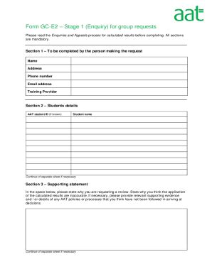 Fillable Online Form Gc E Stage Enquiry For Group Requests