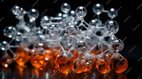 Premium Photo Ammonium Ion Nh4 Molecule With Hydrogen And Nitrogen Atoms