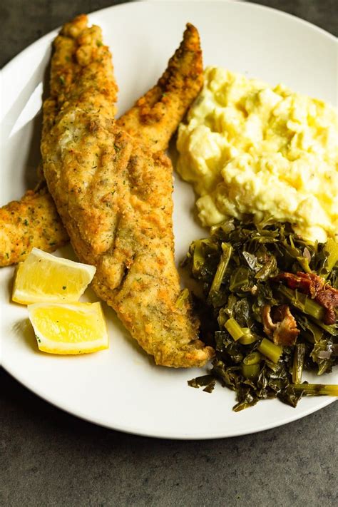 Southern Fried Fish Dinner