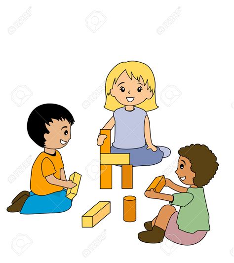 Children Playing With Toys Clipart | Free download on ClipArtMag