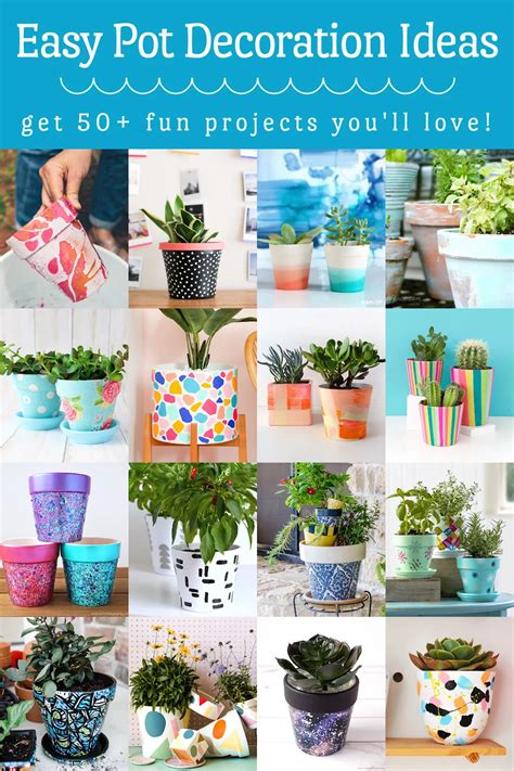 Ways To Decorate Plastic Flower Pots Best Flower Site