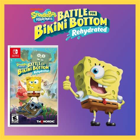 Jual SpongeBob Squarepants Battle For Bikini Bottom Rehydrated Switch Shopee Indonesia