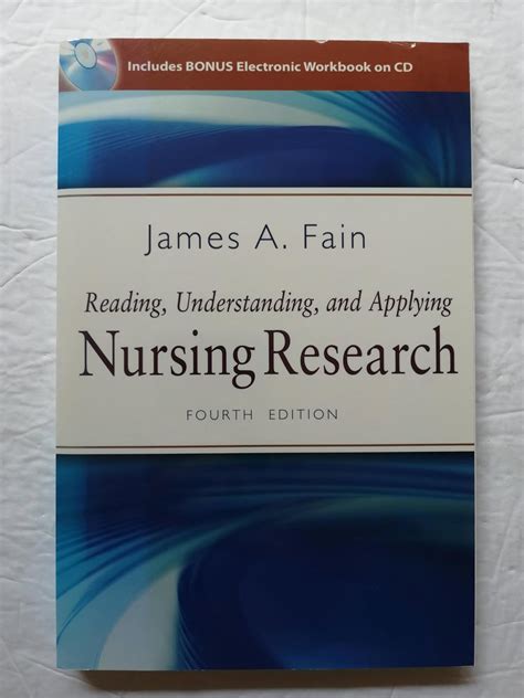 Reading Understanding And Applying Nursing Research 9780803627383