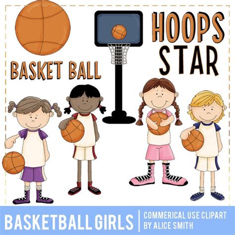 Kids Basketball Clip Art