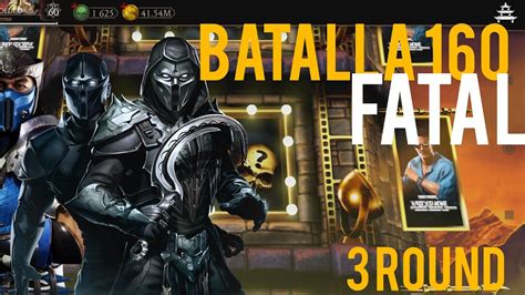 TORRE PELÍCULA DE ACCION FATAL BATALLA 160 Mortal Kombat Mobile