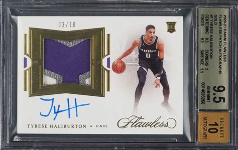 Most Valuable Tyrese Haliburton Basketball Cards