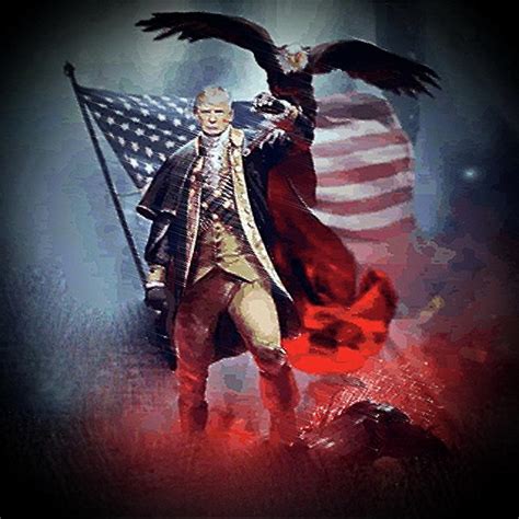 President Trump Saves America From Hell Digital Art By Black Watch