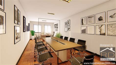 Desain Interior Kantor Modern Di Bp Batam Rumah Desain