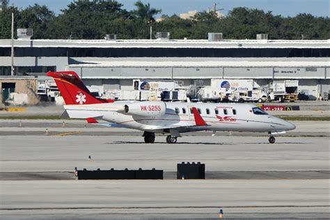 Private Bombardier Learjet 45 Hk 5255 Heat Haze Th Crocoll Flickr