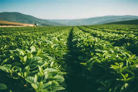 Premium Ai Image Photo Of Thriving Agriculture With Lush Crops