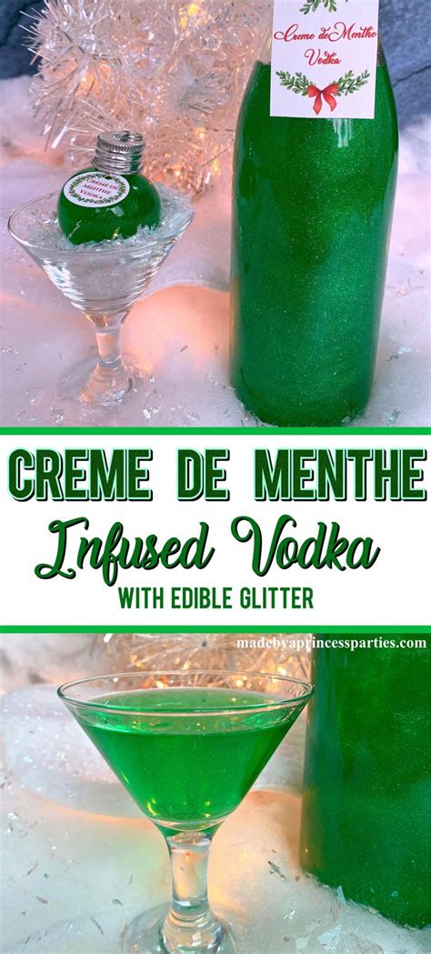 Delicious Homemade Creme De Menthe Infused Vodka Recipe