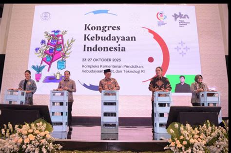 Kongres Kebudayaan Indonesia Dibuka Ini Pesan Mendikbudristek