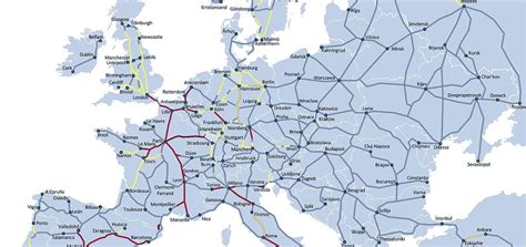 Rail Map Europe | Map of Europe | Europe Map