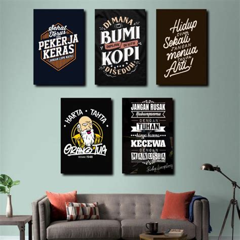 Jual Poster Kayu Dinding Quotes Kata Kata Inspirasi Motivasi Hiasan