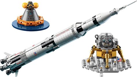 Lego S New Saturn V Apollo Mission Model Rocket Set Boing Boing