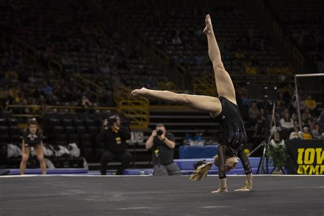 Iowa Womens Gymnastics Places Third At Big Ten Championships The