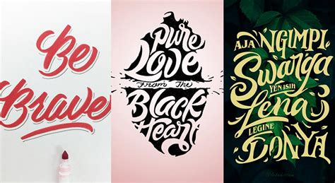 Memorables Dise Os De Lettering Y Tipografia Para Inspirar