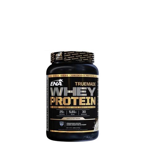 Suplemento Ena Whey Protein Truemade Sabor Vainilla Vainilla