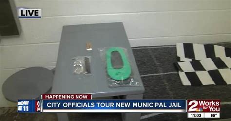 Tulsa city officials tour new municipal jail