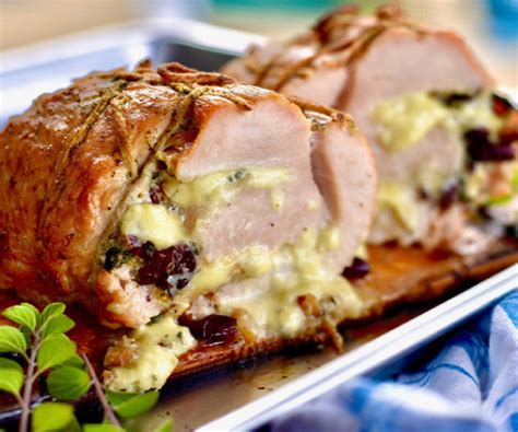 Cedar Planked Stuffed Turkey Breast Recipe Blue Rhino