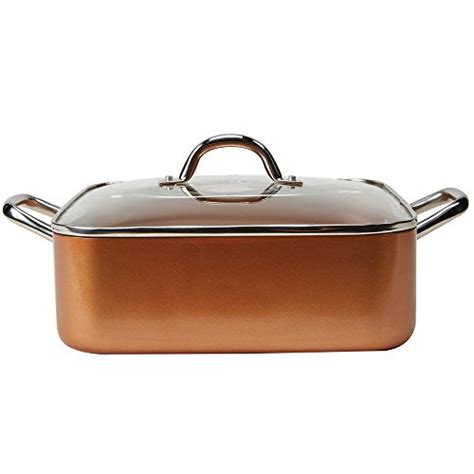 Copper Chef Non-Stick Cookware Set, Caseserole Pots, Pans, and ...