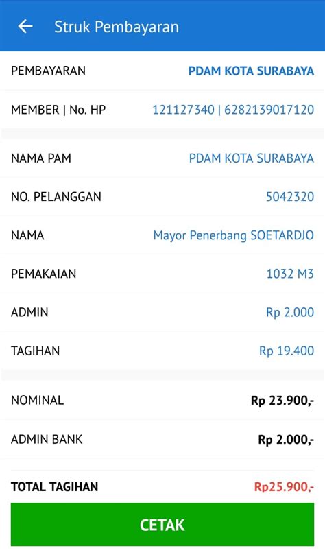 Detail Contoh Nomor Pelanggan Pdam Koleksi Nomer 37