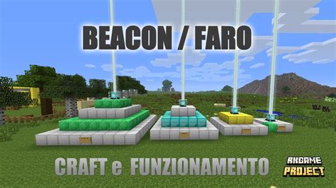 Come Funziona E Come Si Crafta Il Faro O Beacon Su Minecraft YouTube