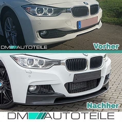 Sport Performance Frontspoiler Diffusor Schwarz Passt F R Bmw Er F