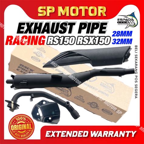 Racing Espada Yamaha Rs Exhaust Pipe Back Pressure Exzos Exhaust