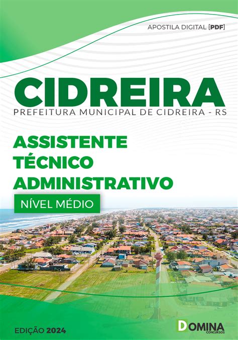 Apostila Pref Cidreira Rs Assistente T Cnico Administrativo