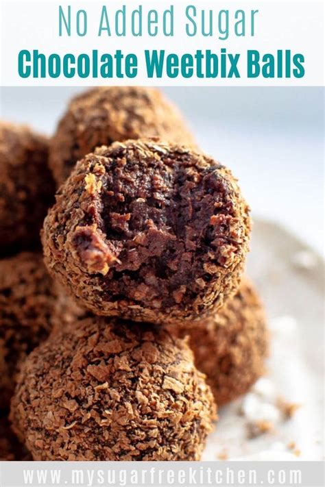 Healthy Chocolate Weetbix Bliss Balls Rezept Thermomix