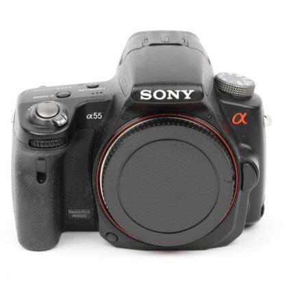 Sony Alpha A55 16MP Digital-SLR SLT Camera - Lenses and Cameras