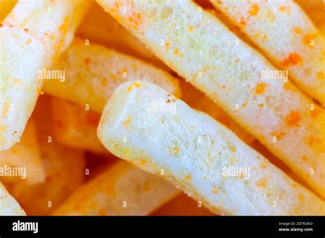 Potato chips close-up Stock Photo - Alamy