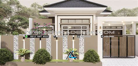 Desain Rumah X Meter Pemilik Bapak Aboed Dumai Arsika