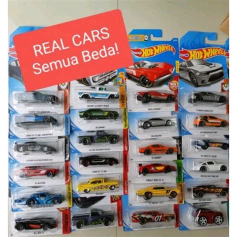 Jual Hot Wheels Real Car New Carded Shopee Indonesia