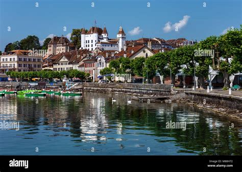 Nyon castle - Switzerland Stock Photo - Alamy