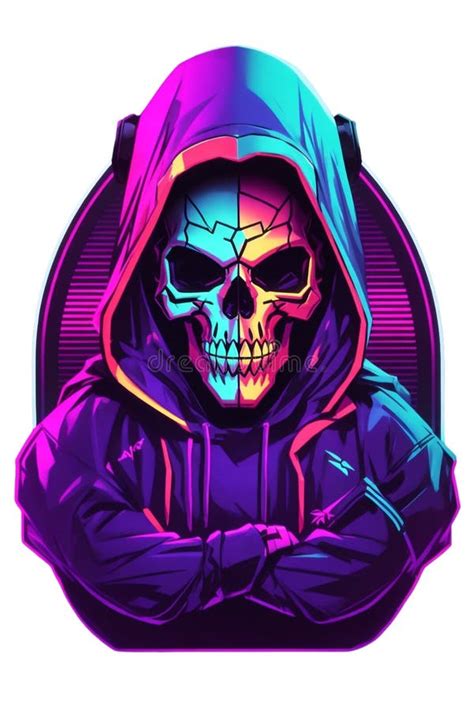 80s Skull Stock Illustrations 349 80s Skull Stock Illustrations