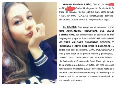 Caso Nahir Galarza Demandan Al Estado Y A La Policía Por Más De 3