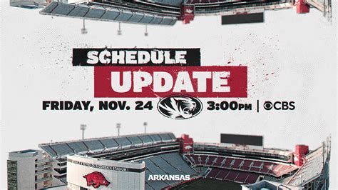 University Of Arkansas 2025 Football Schedule Wyatt Saif